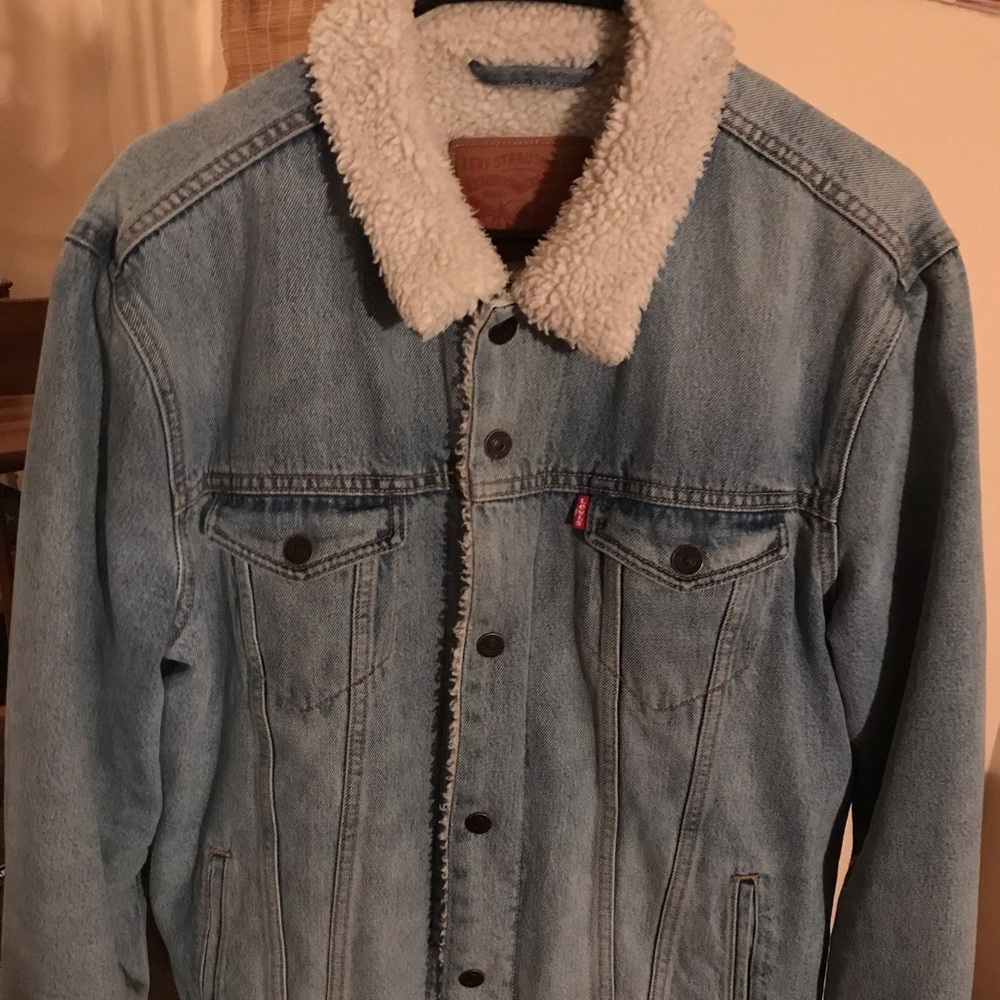 Levi’s Denim Sherpa Jacket